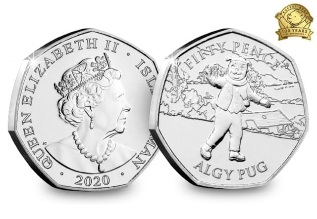 The Complete Rupert Bear BU 50p Collection Algy Pug both sides
