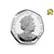 The Rupert Bear Silver Proof 50p Coin obverse
