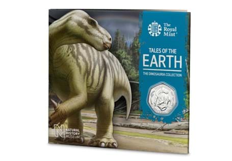 This BU 50p has been struck by The Royal Mint. It features an anatomically accurate depiction of an Iguanodon Dinosaur. This is the second coin in the Dinosauria 50p collection.