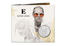 This £5 has been issued by The Royal Mint to celebrate Elton John's contribution to British music. Your £5 has been struck to Brilliant Uncirculated quality and comes in bespoke Royal Mint packaging.