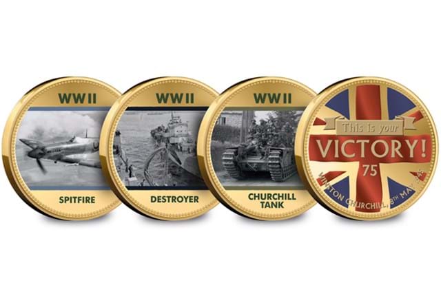 Official RBL History of WWII Commemoratives Reverses