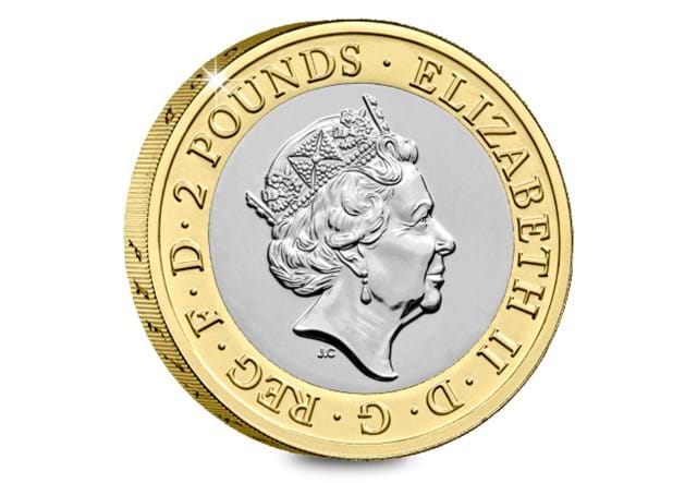 UK 2020 VE Day £2 BU Coin Obverse