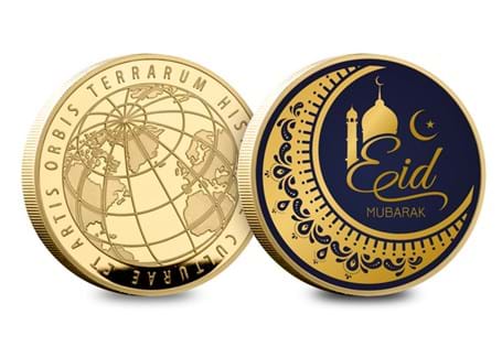 Celebrate the 2024 Blessed Feast today with the Eid Mubarak Gold-Plated Commemorative. Edition Limit: 2020.