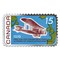 Canada 2019 Silver 'First Flight' Stamp Coin Reverse