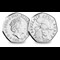 UK 2017 Beatrix Potter Benjamin Bunny BU 50p coin both sides