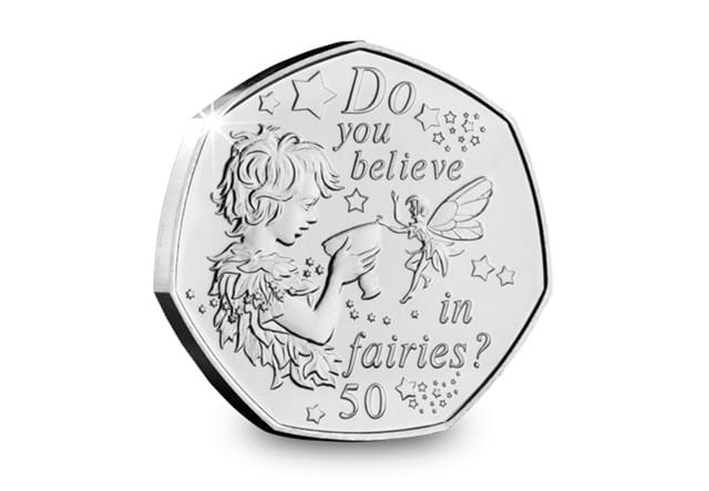 The 2020 Official Peter Pan 50p Coin Reverse