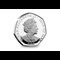 The 2020 Official Peter Pan Silver Proof 50p Obverse