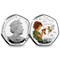 The 2020 Official Peter Pan Silver Proof 50p Obverse and Reverse