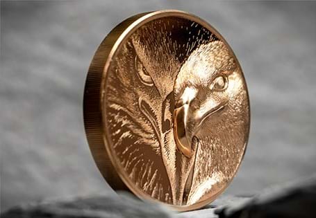 The FIRST EVER Copper coin to feature smartminting technology and significantly features Smartminting on both sides of the coin. Issue by CIT the coin is struck to a flawless Proof finish. EL: 5,000