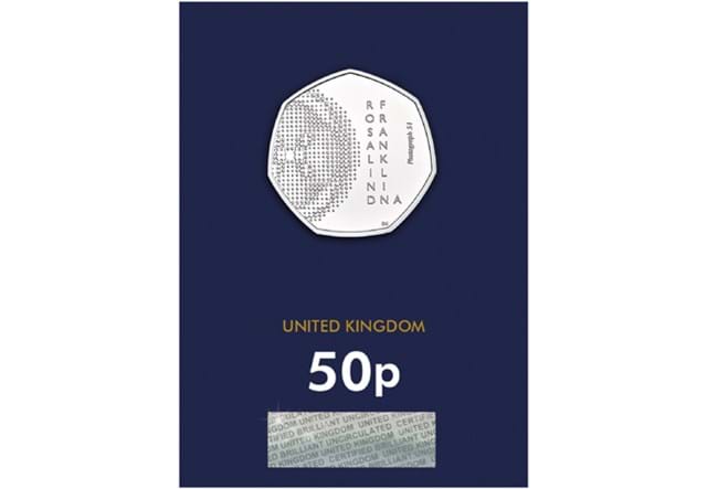 Rosalind Franklin CERTIFIED BU 50p Change Checker Pack Reverse