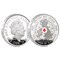 UK 2020 British Red Cross Silver Piedfort £5 Coin both sides