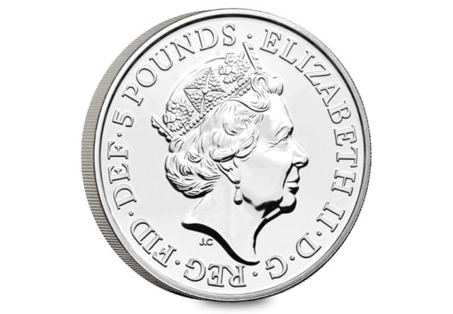 2020 150th Anniversary of the British Red Cross BU £5 Coin Obverse