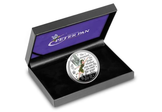 The Official Tinker Bell Silver Commemorative in display box