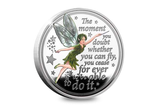 The Official Tinker Bell Silver Commemorative Reverse
