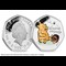 UK 2020 Winnie the Pooh Silver Proof 50p Obverse and Reverse