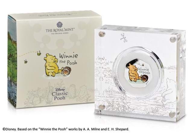 UK 2020 Winnie the Pooh Silver Proof 50p with packaging