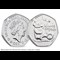 UK 2020 Winnie the Pooh 50p BU Pack both sides of the coin