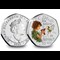 The 2020 Peter Pan Colour 50p Notecard Obverse and Reverse