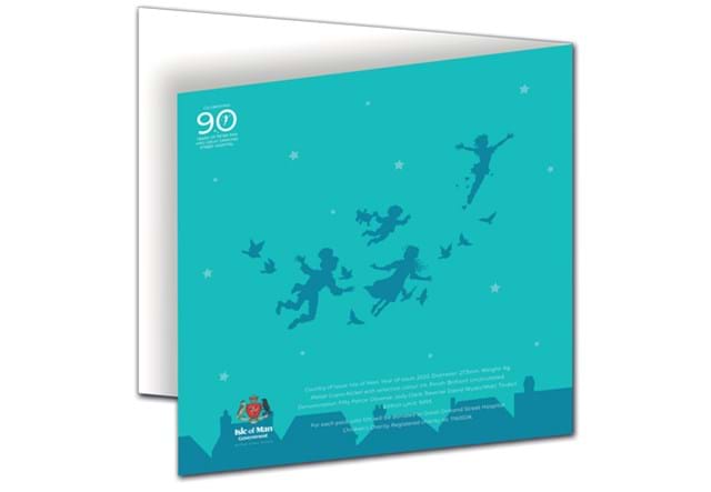 The 2020 Peter Pan Colour 50p Notecard back