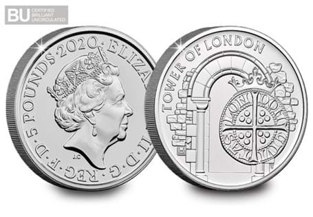 This is the third coin issued in The Royal Mint's 2020 The Tower of London Collection.