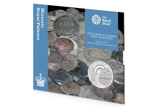 2020 The Royal Mint 5 Pound BU Pack front