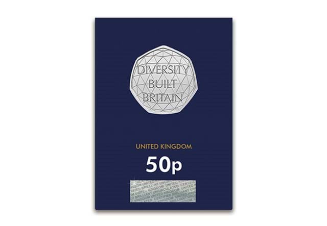 Diversity 50p in Change Checker packaging reverse