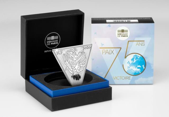 Monnaie de Paris 2020 Allied Victory Silver Proof Coin in box