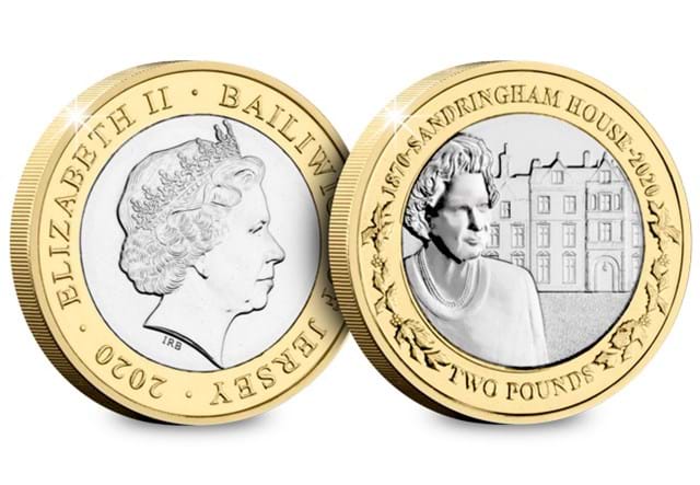 2020 Sandringham House 150th Anniversary BU £2 both sides