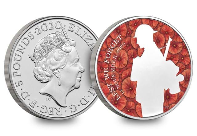 2020 Remembrance Coin and Stamp Collection both sides of 2020 coin