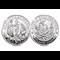 The 2020 UK and US 400th Anniversary of the Mayflower Silver Proof Coin and Medal Set both sides US