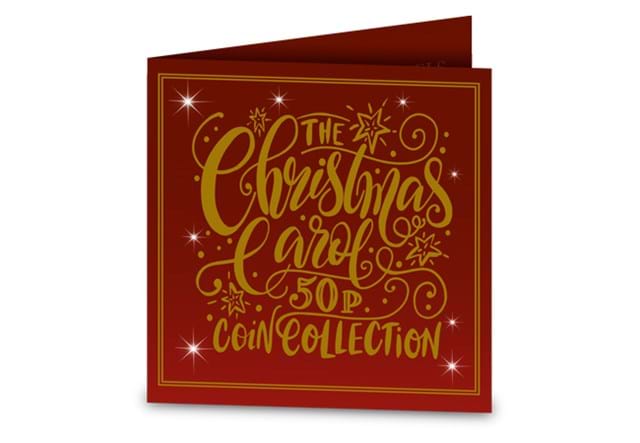 The Christmas Carol 50p Coin Collection Pack front of pack
