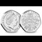 The Christmas Carol 50p Coin Collection Pack While Shepherds Watched Their Flocks both sides