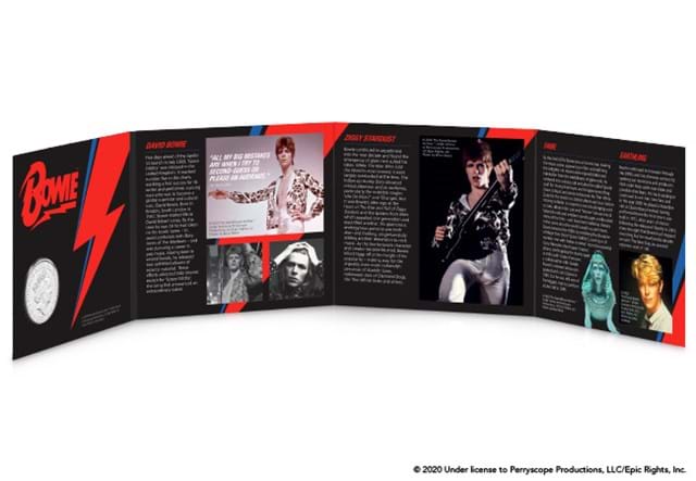 UK 2020 David Bowie £5 BU Pack Open