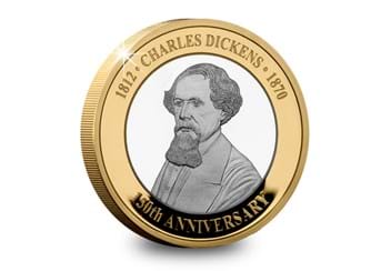 Charles Dickens 150th Anniversary Silver £2 reverse