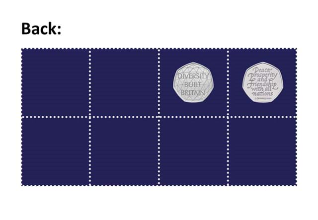 ID Cards 2020 with two coins