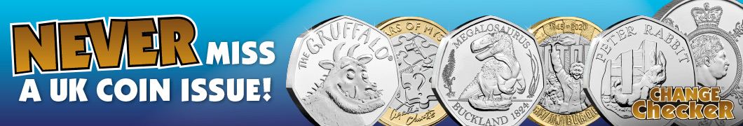 Never miss a UK coin issue!