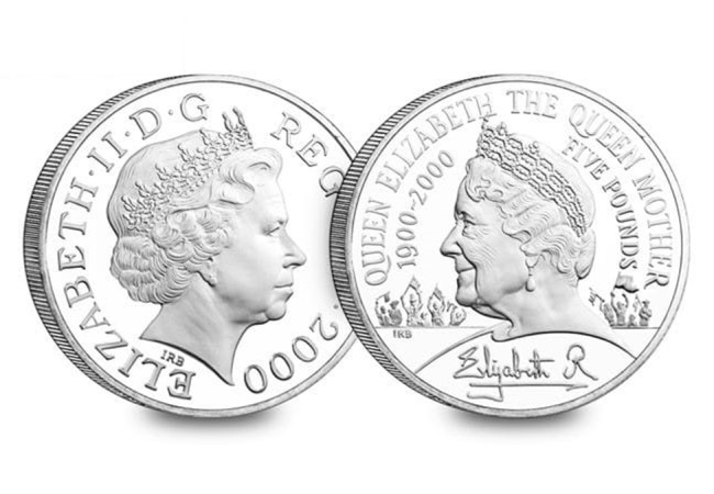 2000 CENTENARY YEAR ピエフォー 5ポンド銀貨② コレクション