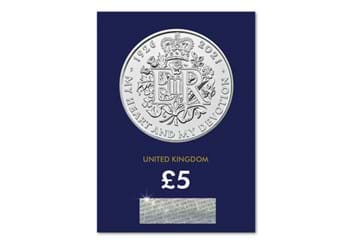 2021 UK Queen Elizabeth II 95th Birthday BU £5 reverse in Change Checker packaging