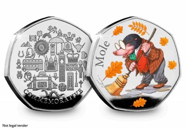 Mole Coin Obverse and Reverse
