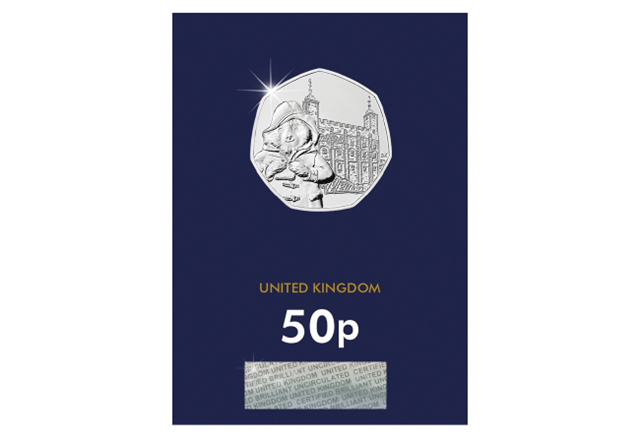 Paddington at the Tower of London 2019 50p Reverse in Change Checker Pack
