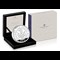 UK 2021 Alfred the Great £5 Piedfort Silver Proof Coin in display box next to pack