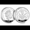 UK 2021 Alfred the Great £5 Piedfort Silver Proof Coin Obverse and Reverse