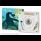 UK 2021 Complete Coloured Silver Mary Anning 50p Collection Plesiosaurus Packaging