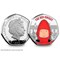 Mr Benn 50th Anniversary Silver Proof 50p Set The Red Knight Obverse and Reverse