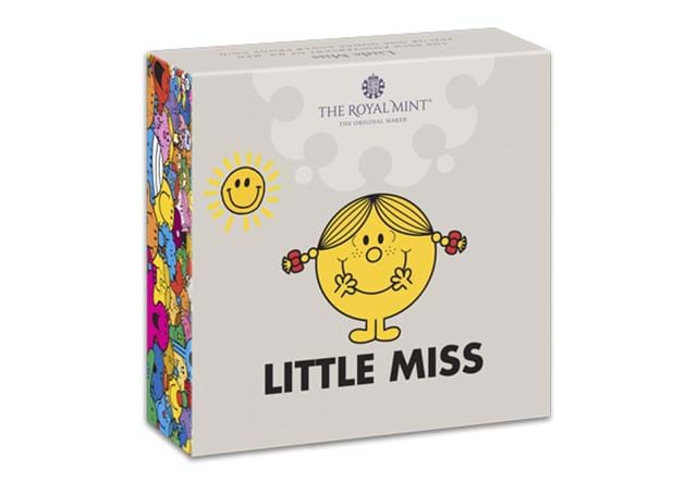 UK 2021 Little Miss Sunshine 1oz Silver Proof Coin pack