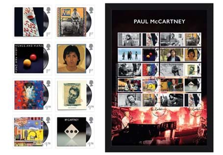 To celebrate the 50th anniversary of Paul McCartneys Album 'Ram', Royal Mail have released some stamps. Features all 10 of the stamps. Postmarked first day of issue - 28.05.21 - limited to JUST 495.