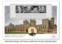 The Prince Philip Memorial Medal First Day Cover