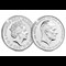 The Prince Philip Memorial Historic Coin and Stamp Collection Obverse and Reverse of £5 coin