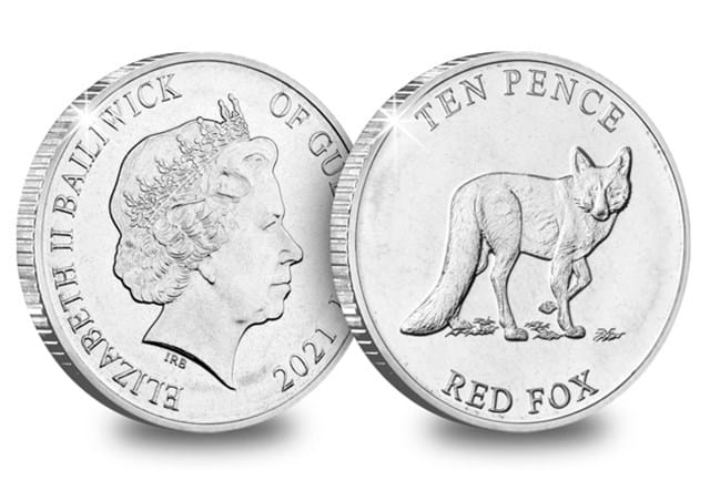 The Woodland Mammals Uncirculated 10p Set Red Fox Obverse and Reverse