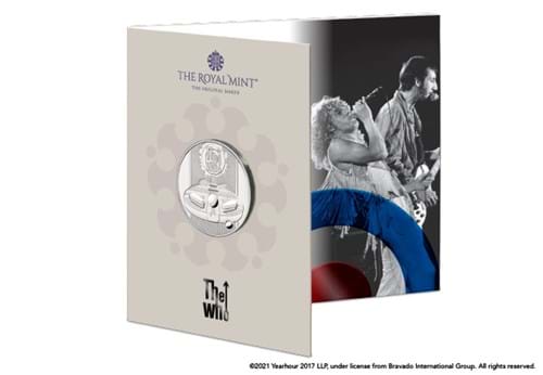 UK 2021 The Who £5 BU Pack front